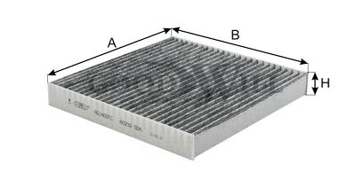 Goodwill AG 140 CFC Activated Carbon Cabin Filter AG140CFC: Buy near me in Poland at 2407.PL - Good price!