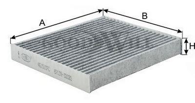 Goodwill AG 151 CFC Activated Carbon Cabin Filter AG151CFC: Buy near me in Poland at 2407.PL - Good price!