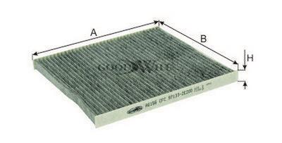 Goodwill AG 156 CFC Activated Carbon Cabin Filter AG156CFC: Buy near me in Poland at 2407.PL - Good price!