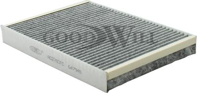 Goodwill AG 278 CFC Activated Carbon Cabin Filter AG278CFC: Buy near me in Poland at 2407.PL - Good price!