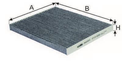 Goodwill AG 403 CFC Activated Carbon Cabin Filter AG403CFC: Buy near me in Poland at 2407.PL - Good price!