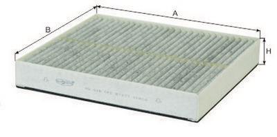 Goodwill AG 418 CFC Activated Carbon Cabin Filter AG418CFC: Buy near me in Poland at 2407.PL - Good price!