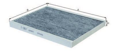 Goodwill AG 398 CFC Activated Carbon Cabin Filter AG398CFC: Buy near me at 2407.PL in Poland at an Affordable price!
