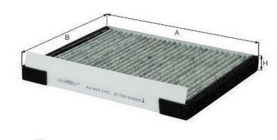 Goodwill AG 402 CFC Activated Carbon Cabin Filter AG402CFC: Buy near me in Poland at 2407.PL - Good price!