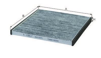 Goodwill AG 410 CFC Activated Carbon Cabin Filter AG410CFC: Buy near me in Poland at 2407.PL - Good price!