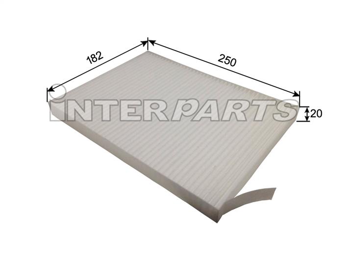 Interparts filter IPCA-238 Фильтр салона IPCA238: Отличная цена - Купить в Польше на 2407.PL!