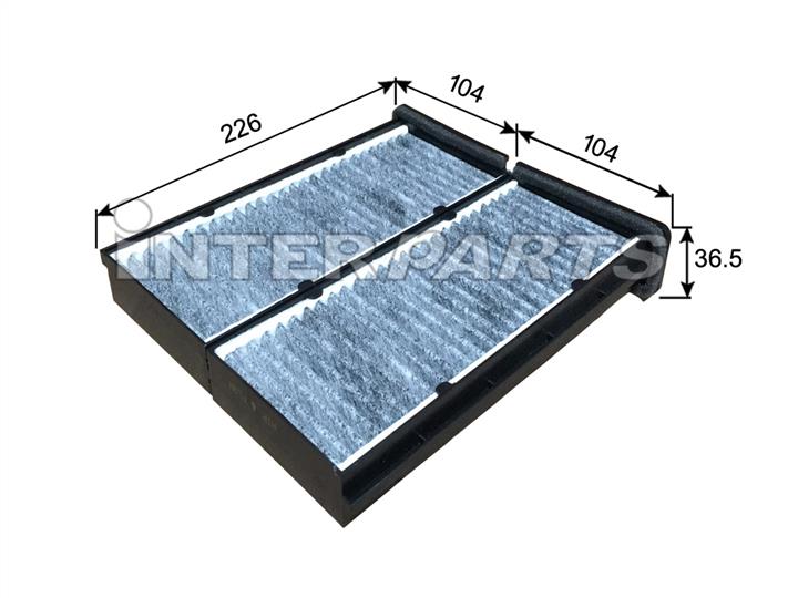 Interparts filter IPCA-303C Filtr kabinowy IPCA303C: Dobra cena w Polsce na 2407.PL - Kup Teraz!