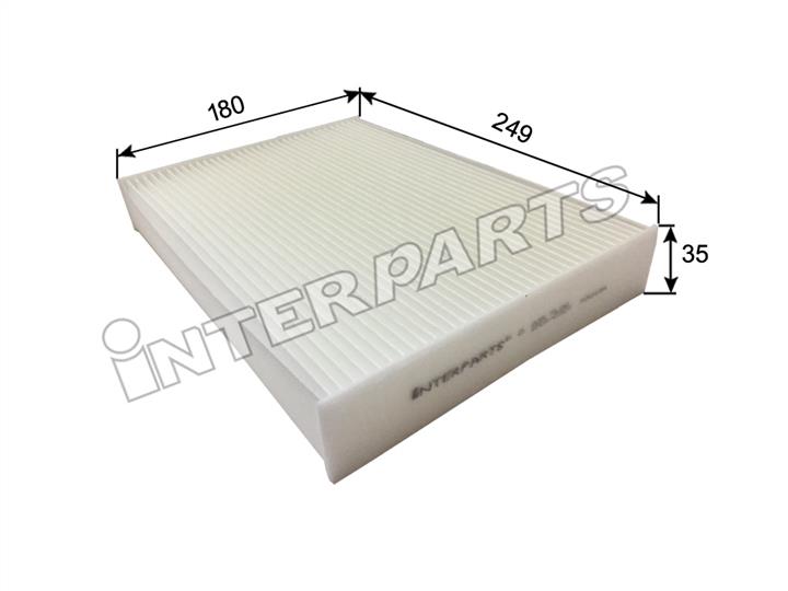 Interparts filter IPCA-E323 Filter, interior air IPCAE323: Buy near me in Poland at 2407.PL - Good price!