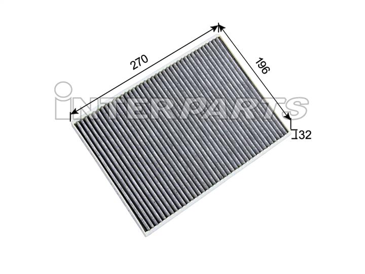 Interparts filter IPCA-E346C Фільтр салону IPCAE346C: Приваблива ціна - Купити у Польщі на 2407.PL!