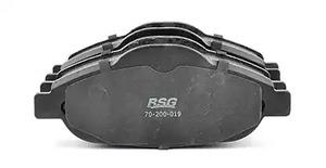 BSG 70-200-019 Тормозные колодки дисковые, комплект 70200019: Отличная цена - Купить в Польше на 2407.PL!