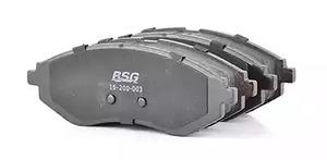 BSG 16-200-003 Тормозные колодки дисковые, комплект 16200003: Отличная цена - Купить в Польше на 2407.PL!