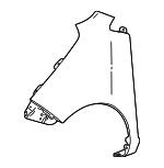 General Motors 42355641 Front fender 42355641: Buy near me in Poland at 2407.PL - Good price!