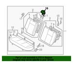 General Motors 96807604 Headrest 96807604: Buy near me in Poland at 2407.PL - Good price!