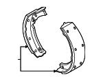 General Motors 13381403 Brake shoe set 13381403: Buy near me in Poland at 2407.PL - Good price!