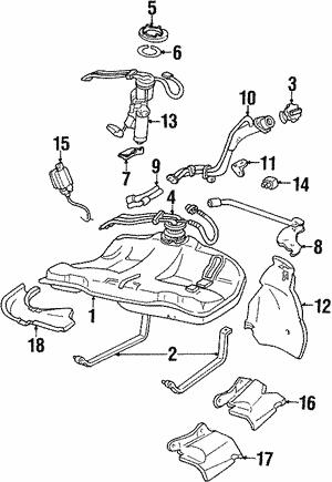 General Motors 25164292 Kraftstoffpumpe 25164292: Kaufen Sie zu einem guten Preis in Polen bei 2407.PL!