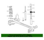 General Motors 95194748 Rear shock absorber support 95194748: Buy near me at 2407.PL in Poland at an Affordable price!