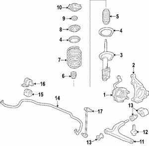 General Motors 15836874 Suspension Strut Support Kit 15836874: Buy near me in Poland at 2407.PL - Good price!