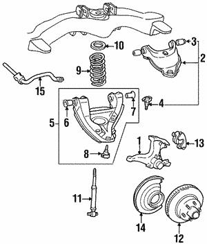 General Motors 15665555 Track Control Arm 15665555: Buy near me in Poland at 2407.PL - Good price!