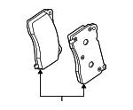 General Motors 22907156 Front disc brake pads, set 22907156: Buy near me at 2407.PL in Poland at an Affordable price!