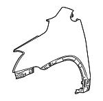 General Motors 95210618 Front fender 95210618: Buy near me in Poland at 2407.PL - Good price!