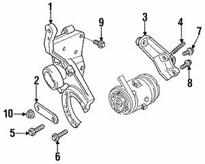 General Motors 12355277 V-ribbed belt tensioner (drive) roller 12355277: Buy near me in Poland at 2407.PL - Good price!