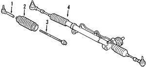 General Motors 19177444 Tie rod end 19177444: Buy near me at 2407.PL in Poland at an Affordable price!