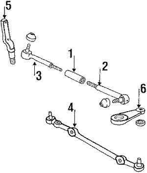 General Motors 26056100 Tie rod end 26056100: Buy near me at 2407.PL in Poland at an Affordable price!