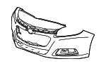 General Motors 23146557 Front bumper 23146557: Buy near me in Poland at 2407.PL - Good price!