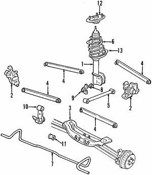 General Motors 10410963 Shock absorber support 10410963: Buy near me in Poland at 2407.PL - Good price!