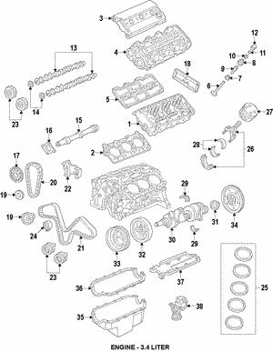 General Motors 10127488 Gasket, cylinder head 10127488: Buy near me in Poland at 2407.PL - Good price!