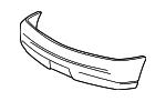 General Motors 88937206 Front bumper 88937206: Buy near me in Poland at 2407.PL - Good price!