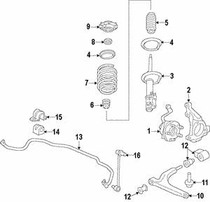 General Motors 13329594 Shock absorber assy 13329594: Buy near me at 2407.PL in Poland at an Affordable price!
