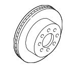 General Motors 15127537 Brake disc 15127537: Buy near me at 2407.PL in Poland at an Affordable price!