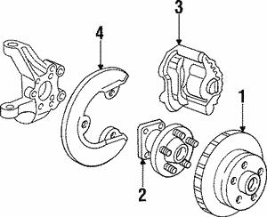 General Motors 12413041 Wheel bearing kit 12413041: Buy near me in Poland at 2407.PL - Good price!