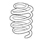 General Motors 22133045 Suspension spring front 22133045: Buy near me in Poland at 2407.PL - Good price!