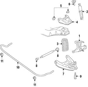 General Motors 25793550 Track Control Arm 25793550: Buy near me in Poland at 2407.PL - Good price!
