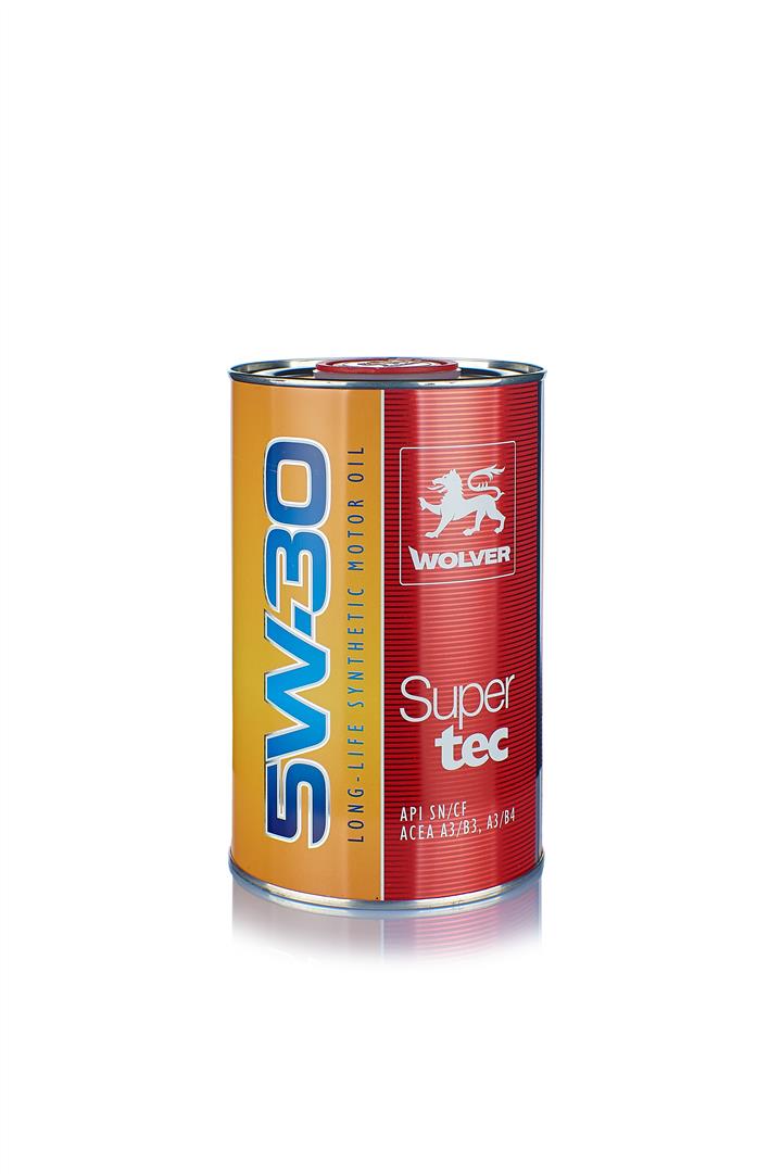 Wolver 4260360941375 Engine oil Wolver SuperTec 5W-30, 1L 4260360941375: Buy near me in Poland at 2407.PL - Good price!