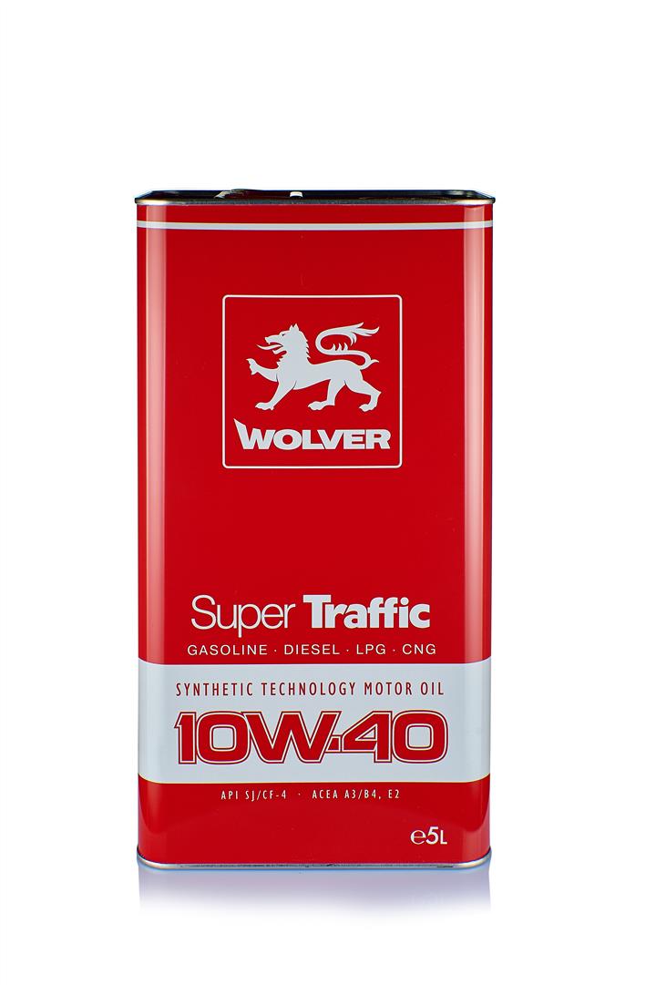 Wolver 4260360942501 Olej silnikowy Wolver Super Traffic 10W-40, 5 l 4260360942501: Dobra cena w Polsce na 2407.PL - Kup Teraz!