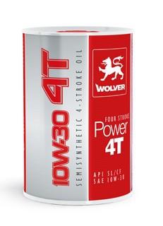 Wolver 4260360943379 Olej silnikowy Wolver Four Stroke Power 4T 10W-30, 1 l 4260360943379: Dobra cena w Polsce na 2407.PL - Kup Teraz!