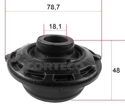 Corteco 49371621 Control Arm-/Trailing Arm Bush 49371621: Buy near me in Poland at 2407.PL - Good price!