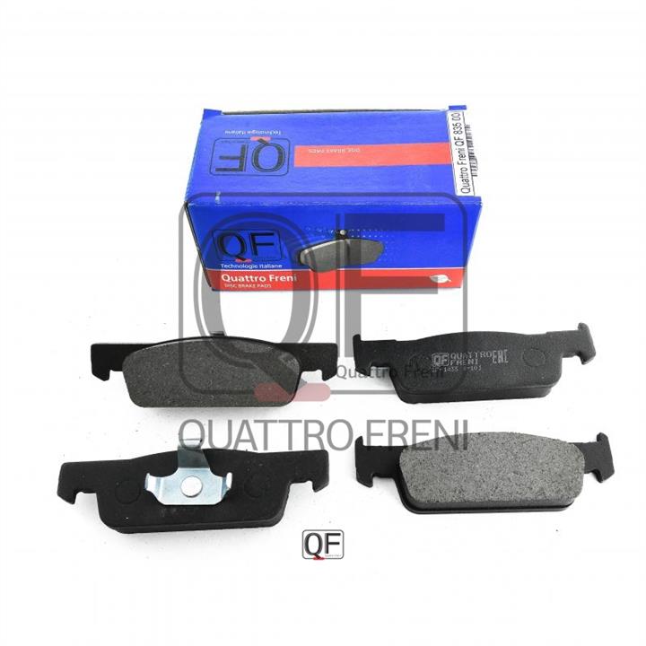 Quattro freni QF83500 Brake Pad Set, disc brake QF83500: Buy near me in Poland at 2407.PL - Good price!