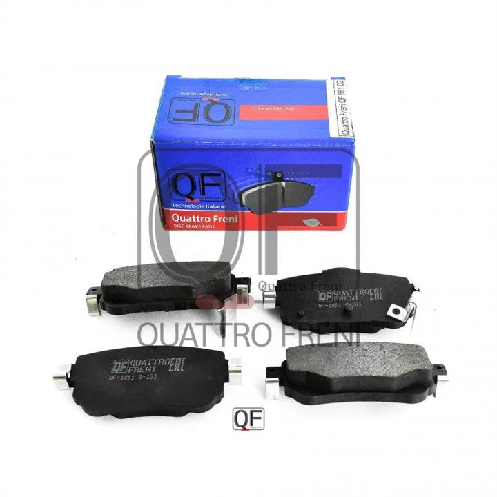 Quattro freni QF86102 Disc brake pad set QF86102: Buy near me in Poland at 2407.PL - Good price!