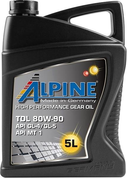 AlpineOil 0100722 Olej przekładniowy, olej przekładniowy alpine tdl 80w-90 gl-4 / gl-5, 5 l 0100722: Dobra cena w Polsce na 2407.PL - Kup Teraz!