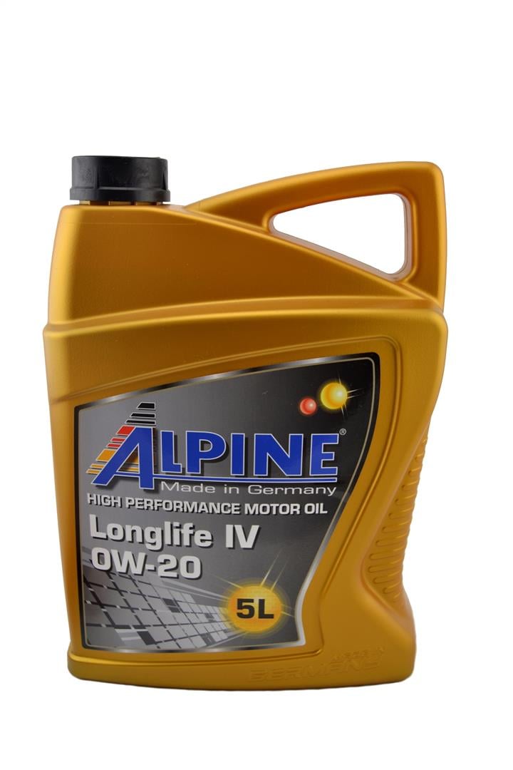 AlpineOil 0101462 Engine oil AlpineOil Longlife IV 0W-20, 5L 0101462: Buy near me in Poland at 2407.PL - Good price!