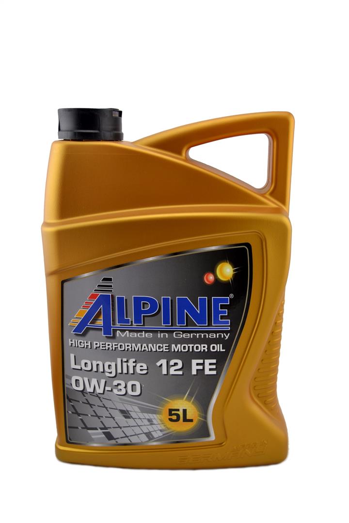 AlpineOil 0101482 Engine oil AlpineOil Longlife 12 FE 0W-30, 5L 0101482: Buy near me in Poland at 2407.PL - Good price!