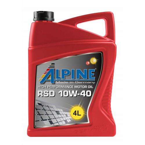 AlpineOil 0100128 Engine oil AlpineOil RSD 10W-40, 4L 0100128: Buy near me in Poland at 2407.PL - Good price!