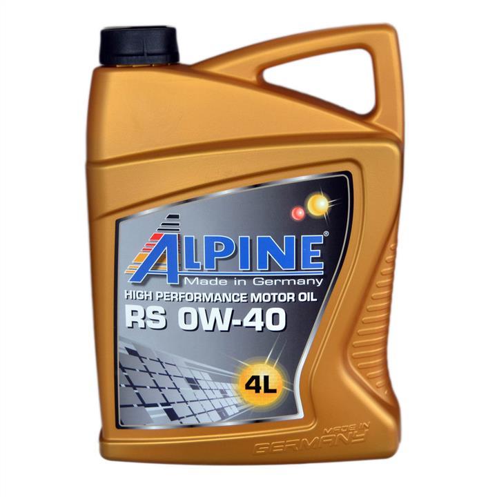 AlpineOil 0100228 Engine oil AlpineOil RS 0W-40, 4L 0100228: Buy near me in Poland at 2407.PL - Good price!