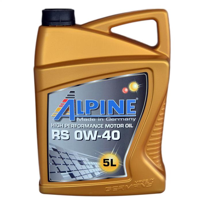 AlpineOil 0100222 Engine oil AlpineOil RS 0W-40, 5L 0100222: Buy near me in Poland at 2407.PL - Good price!