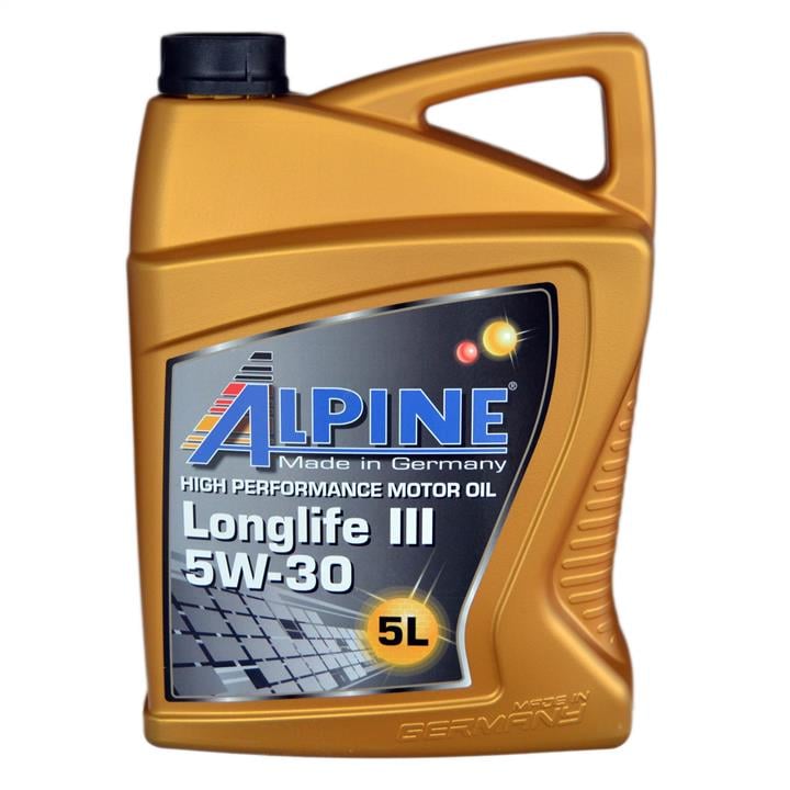 AlpineOil 0100282 Engine oil AlpineOil Longlife III 5W-30, 5L 0100282: Buy near me in Poland at 2407.PL - Good price!