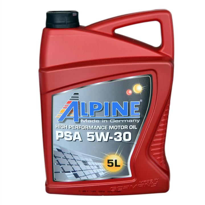 AlpineOil 0101382 Engine oil AlpineOil PSA 5W-30, 5L 0101382: Buy near me in Poland at 2407.PL - Good price!